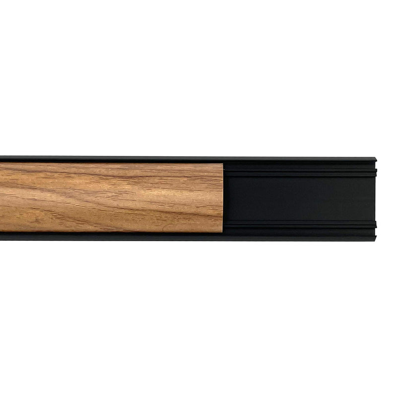 [Australia - AusPower] - Electriduct Premium Cable Shield PVC Floor Cord Cover and Wire Protector - Small - Medium Oak Woodgrain - 32 Inch Small - 32" 