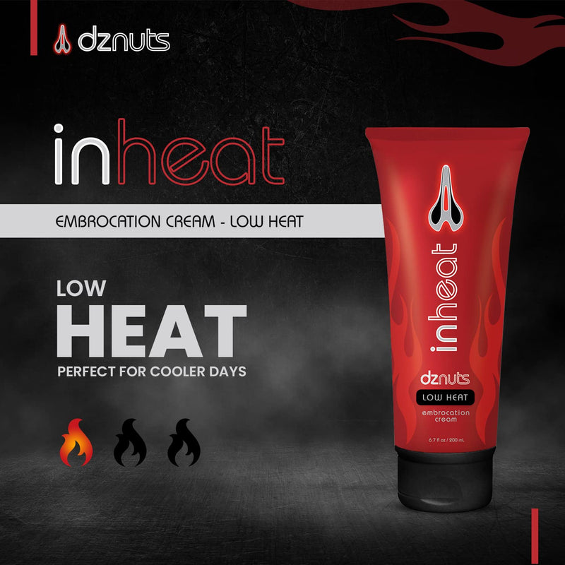 [Australia - AusPower] - dznuts InHeat Embrocation Cream, Cold Weather Chamois Cream, Low Heat, 6.7 fl. Oz, 200ml 