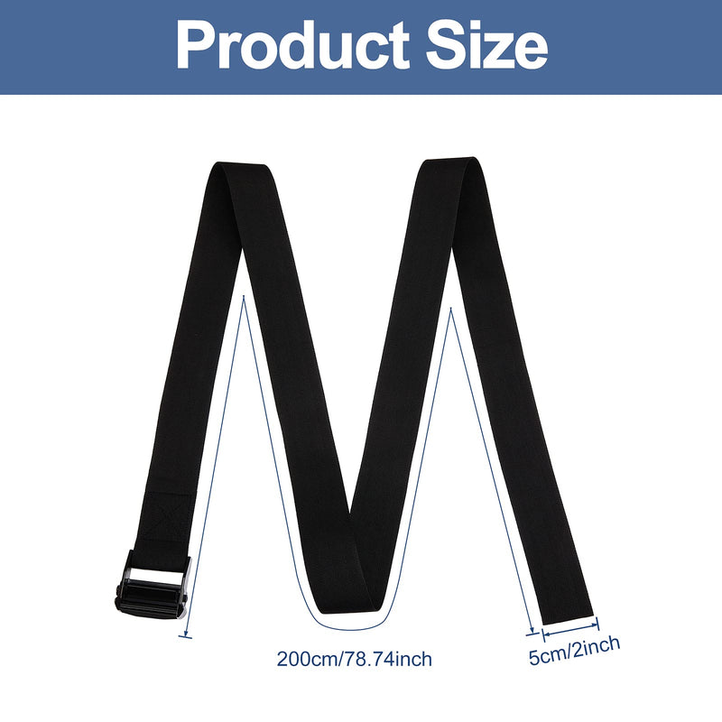 [Australia - AusPower] - Nordic Strap Nordic Hamstring Curl Strap Bench Hamstring Strap Fitness Curl Belt Gym Leg Strap Exercise Assisted Strap Belt Leg Muscles Exercising for Home Gym Women Men, Black 