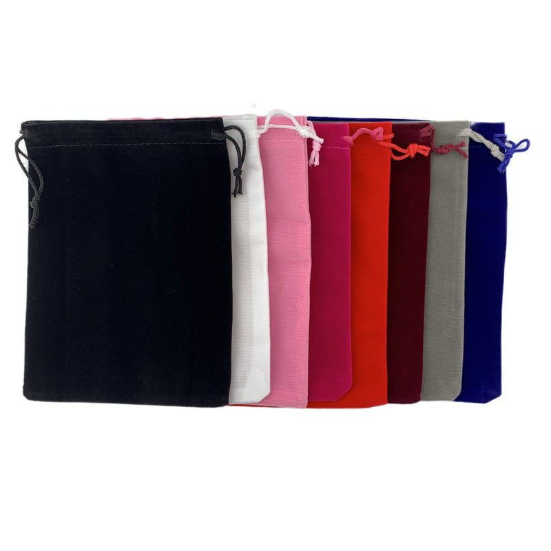 [Australia - AusPower] - Palmhomee Pack of 24 Velvet Drawstring Bags Gift Bag Velvet Pouch For Jewelry Wedding and Party Favor (5x7 Inch, Mixed Colors) 5x7 Inch 