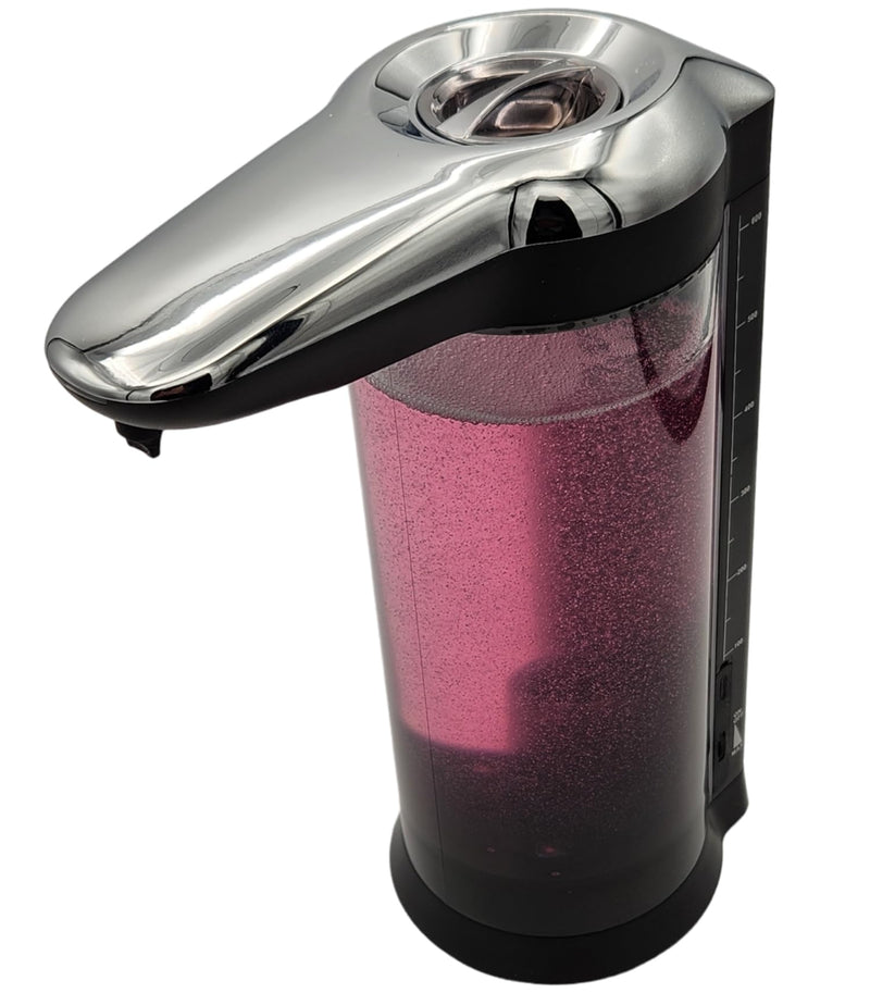 [Australia - AusPower] - Rechargeable Automatic Soap Dispenser Touchless. Large 22oz Dual Wall Mountable or Countertop Liquid Hand Soap Dispenser for Kitchen Sink. Automatic Soap Dispenser Bathroom. 