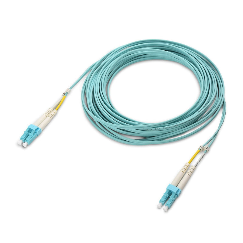 [Australia - AusPower] - Cable Matters 10Gb 40Gb OFNP Plenum Rated Multimode Duplex 50/125 OM4 Fiber Cable (Fiber Optic Cable, LC to LC Fiber Patch Cable) 7m 