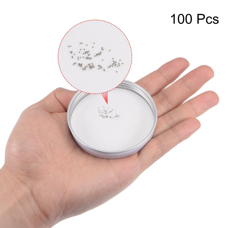 [Australia - AusPower] - uxcell 100pcs 0.5mm 440C Stainless Steel Bearing Balls G25 Precision 