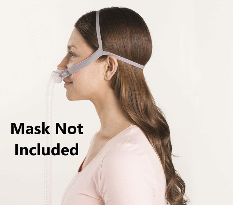 [Australia - AusPower] - Organic Deal CPAP Headgear Strap Compatible with ResMed AirFit P10 CPAP Mask - ResMed CPAP Supplies Option - Mask Straps for P10 CPAP Pillow Mask - CPAP Headgear AirFit P10 (Mask Not Included) 