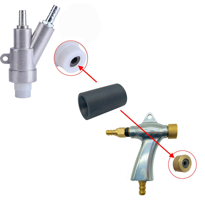 [Australia - AusPower] - HOLDWIN Boron Carbide Nozzle Sandblaster Gun Nozzle Siphon Blast Gun Nozzle Replacement Nozzle for Sandblasting Cabinet 1Pc (Caliber 3/4/5/6/8/10/12mm)(3mm) 3mm 