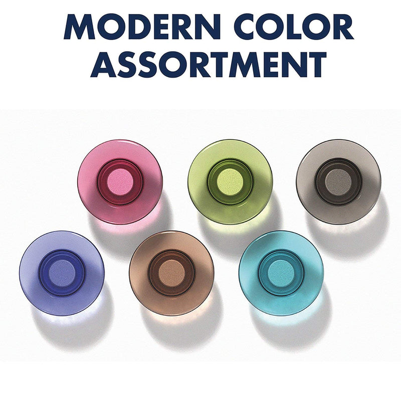 [Australia - AusPower] - Quartet Strong Magnets, Glass Whiteboard, Dry Erase Board, Large, Assorted Colors, 6 Pack (85392) 