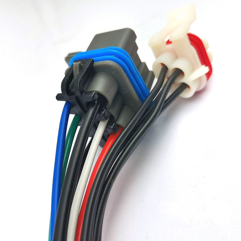 [Australia - AusPower] - DEVMO 88862288 7-Pin and 4-Pin Wire Leads Neutral Safety Switch Connector for 4L60E 4L80E 4L65E 15305887 