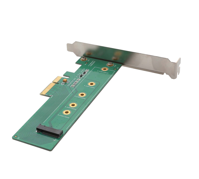 [Australia - AusPower] - I/O Crest M.2 NGFF PCIe SSD to PCI Express 3.0 x4 Host Adapter Card - Support M.2 M-Key PCIe (NVMe or AHCI) Type 22110, 2280, 2260, 2242 