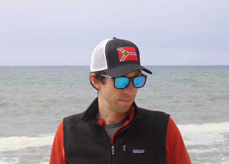 [Australia - AusPower] - International Tie Premium Flag Themed Hat – Adjustable One Size Snapback Cap - Embroidered Patch - Mesh Back St Louis 