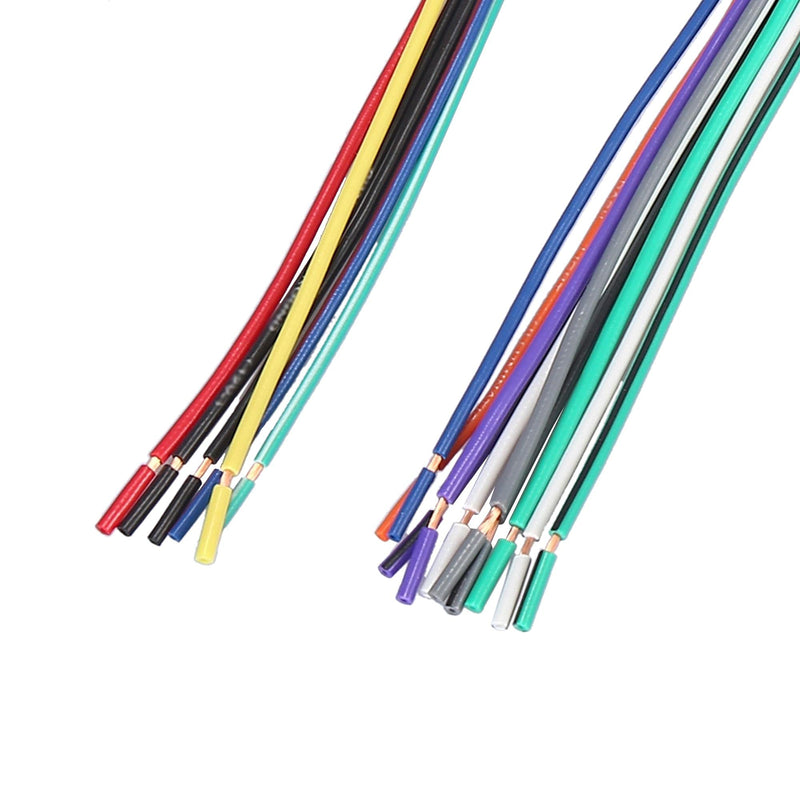 [Australia - AusPower] - X AUTOHAUX 70-7304 Car Stereo CD Player Wiring Harness Set Wire Radio Adapter for Hyundai Elantra 2011-2018 