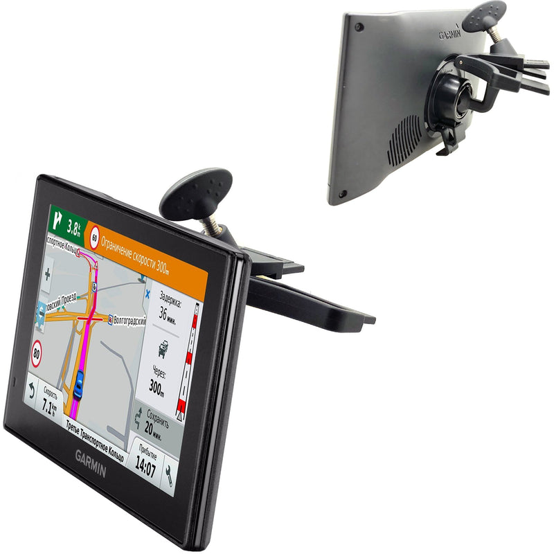 [Australia - AusPower] - ChargerCity EasyBlade Car CD Slot Mount for Garmin Drive DriveSmart 50 51 60 61 Nuvi 2559 2577 2589 2598 2599 2639 2689 2699 52 55 57 57LM 58 67 67LM 68 LM LMT (GPS Bracket Caradle is Included) 