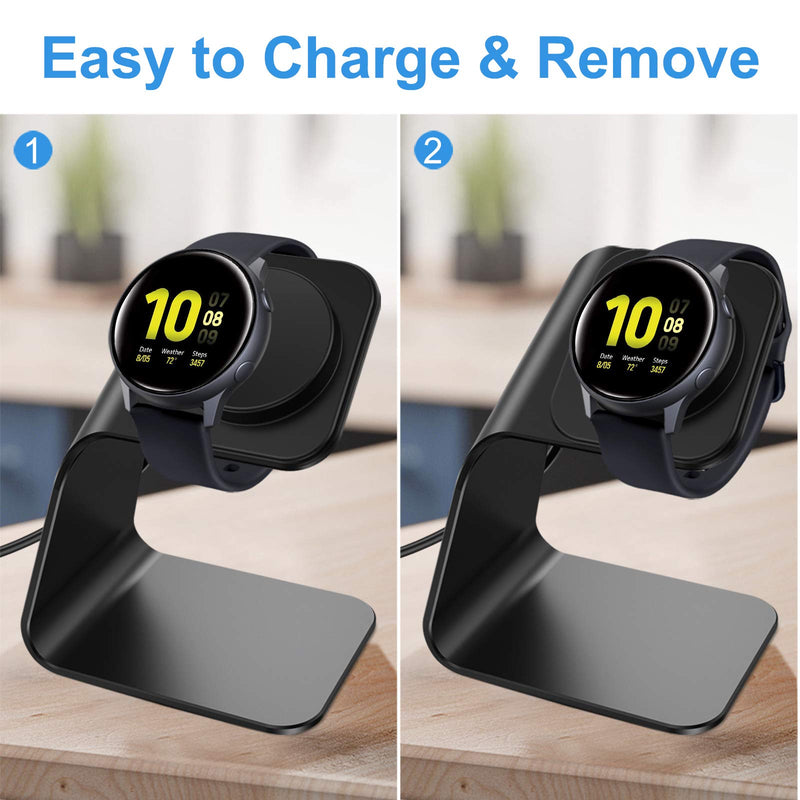 [Australia - AusPower] - CAVN Charger Dock Compatible with Samsung Galaxy Watch Active 2 40mm/44mm, Galaxy Watch 3 41mm/45mm, Galaxy Watch 4 Classic 42mm/46mm, Galaxy Watch 4 40mm/44mm 