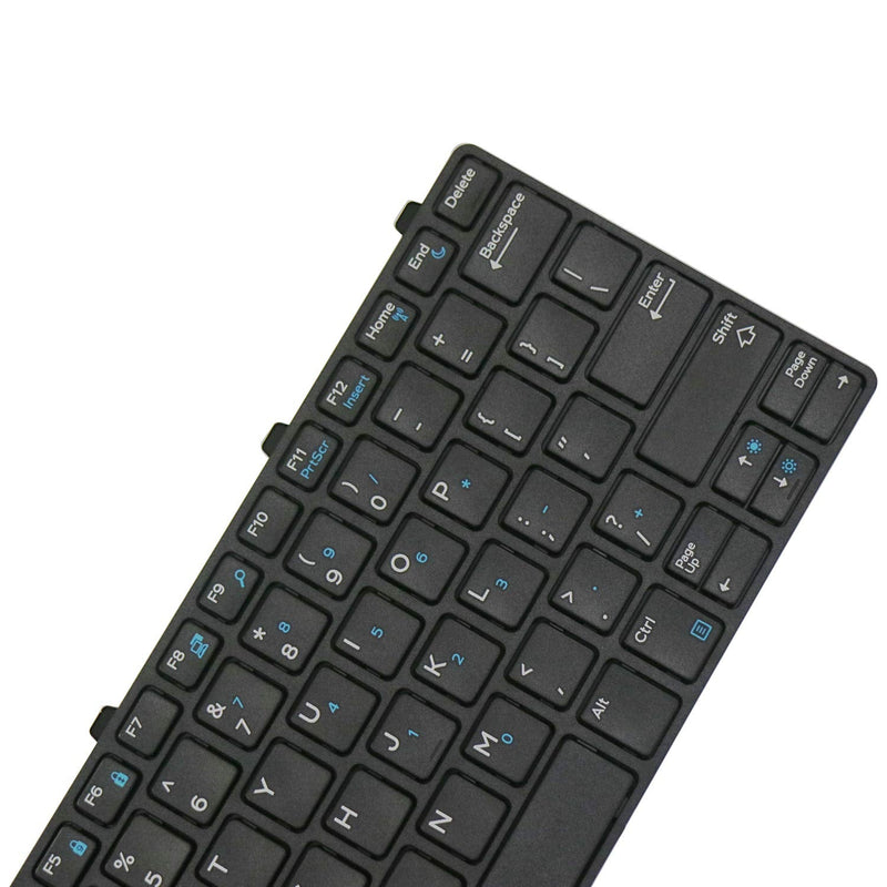 [Australia - AusPower] - AUTENS Replacement US Keyboard for Dell Latitude 3180 3189 3190 3380 Laptop No Backlight 