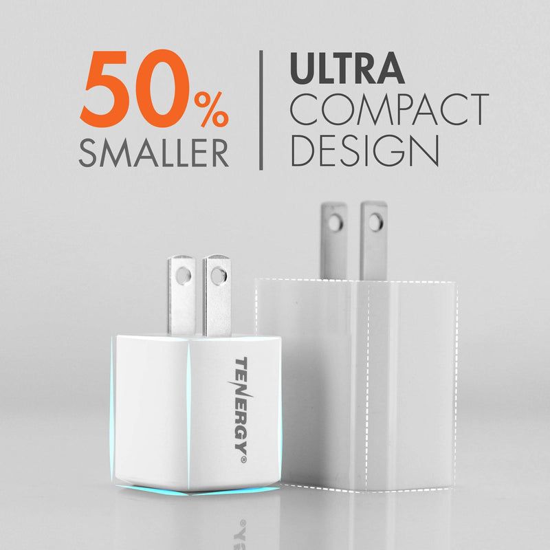 [Australia - AusPower] - Tenergy USB-C Charger with PD 20W, Fast Charging iPhone 12/12 Mini / 12 Pro / 12 Pro Max / 11, Galaxy, Pixel 4/3, iPad Pro (Cable not Included) 