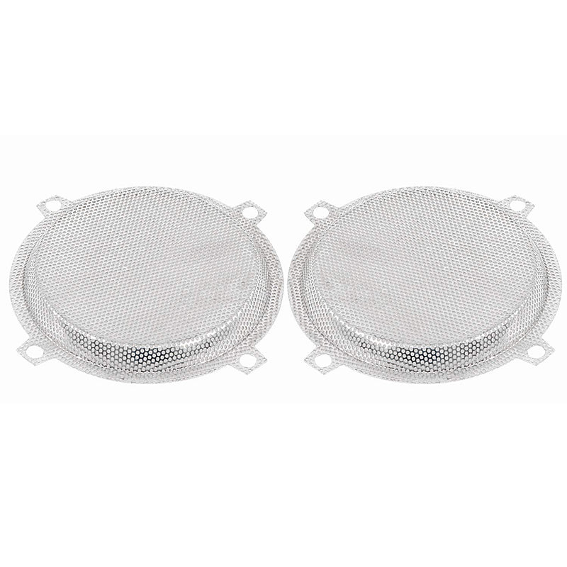 [Australia - AusPower] - XMMT Chrome Batwing Fairings 5.25" Mesh Speaker Grills Cover for Harley Touring Electra Glide Street Glide Ultra Limited 1997-2013 1996-2013 