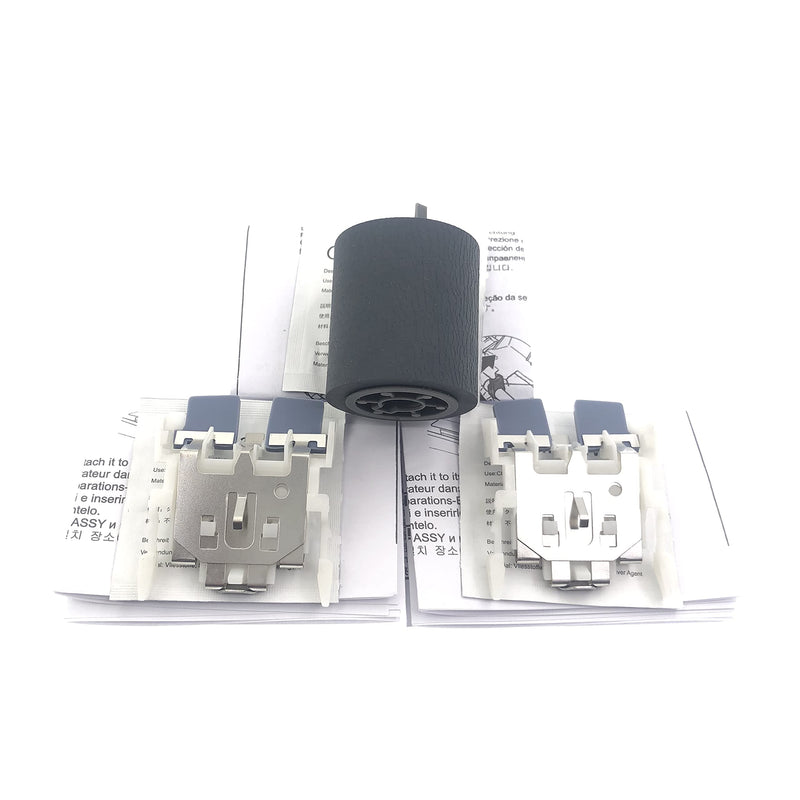 [Australia - AusPower] - OKLILI PA03586-0001 PA03586-0002 Scanner 1 X Pickup Pick Roller + 2 X Separation Pad Assembly Compatible with Fujitsu S1500 S1500M fi-6110 N1800 