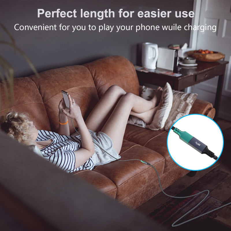 [Australia - AusPower] - Hisatey USB Extension Cable 25 ft, Long USB Extension Cable USB Extender Nylon Braided USB 3.0 Extension Cable for Webcam, Camera, Phone, Mouse, Keyboard, Printer and More 25FT 