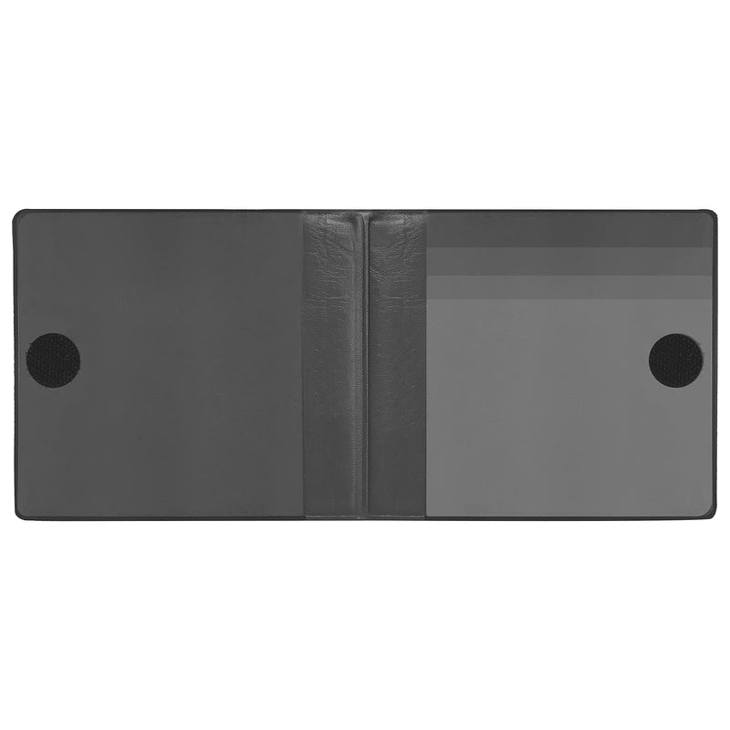 [Australia - AusPower] - Essentially Yours CDC Vaccine Immunization Record and Card Holder with Three Clear Card Sleeves, Black, 10 Pack 10-Pack 