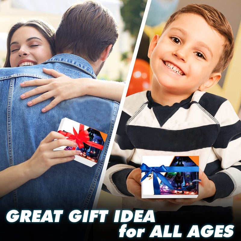 [Australia - AusPower] - Board Blazers LED Skateboard Lights Underglow - Ideal Skateboard Gift & Skateboard Accessory. Perfect LED Longboard Light or Scooter Light Great Stocking Stuffer for Kids Blazing Blue 