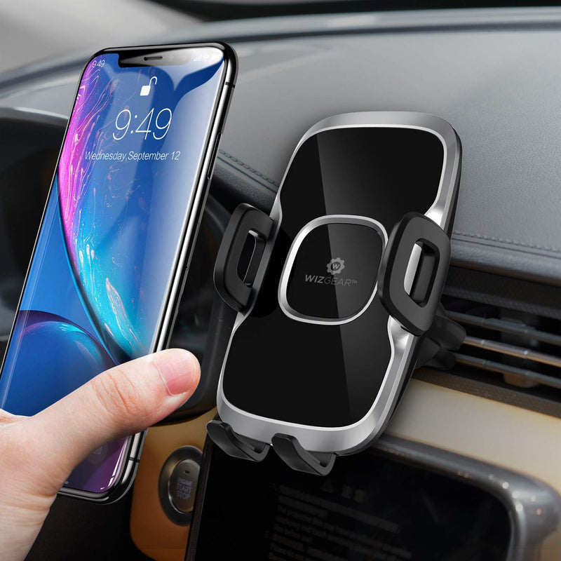 [Australia - AusPower] - Phone Holder for Car, WizGear Car Phone Mount Air Vent Cell Phone Holder for Car, Air Vent Phone Holder for Car with Twist Lock Base Compatible with iPhone Xs/XS Max / 8/7 / 6, Galaxy S and More 