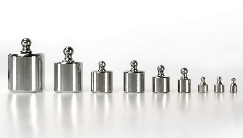 [Australia - AusPower] - 19 pcs Calibration Weight Set 100g – 10mg with Tweezers and Presentation Box for Accurate Precision Balancing of Digital, Jewellery, Diamond, Pocket, Laboratory and Other Scales 