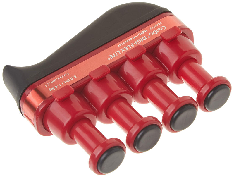 [Australia - AusPower] - CanDo 10-3772 Digi-Flex LiTE Exerciser, Light, Red Red: Light 