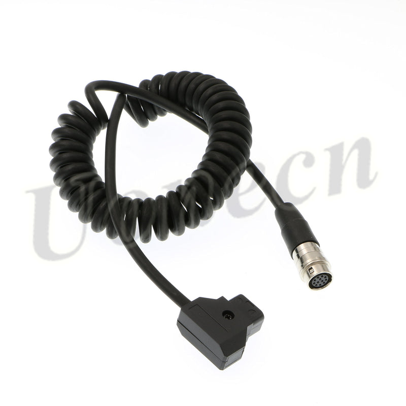 [Australia - AusPower] - Uonecn for ANTON BAUER D-Tap to Hirose 12 Pin Female Power Cable for 1/3" 1/2" 2/3" for Fujinon for Nikon for Canon Angenieux Lens 