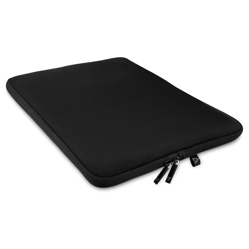 [Australia - AusPower] - V7 12" Water-Resistant Neoprene Laptop Sleeve for Surface, Surface 2, Surface 3, Surface Pro 4, 12 in Chromebook, 11.6 in MacBook Air, 12 in MacBook - CSE12-BLK-3N Neoprene Sleeve 12" 