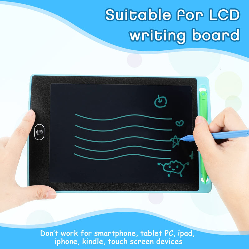 [Australia - AusPower] - 6 Pieces Replacement Stylus Drawing Pen 4.7 Inch Drawing Tablet Pens Kids' Electronics Pens for LCD Writing Tablet 