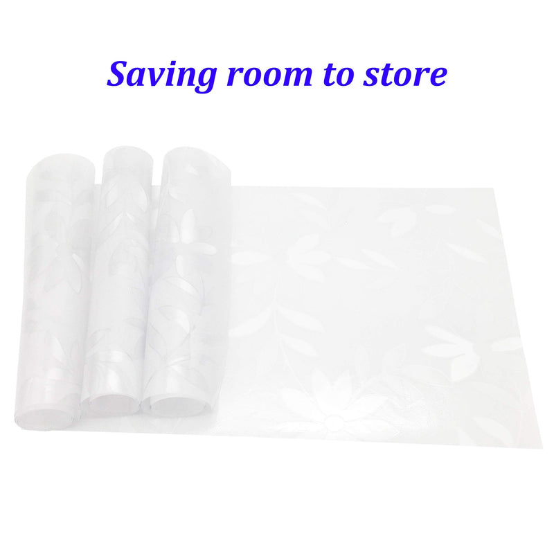 [Australia - AusPower] - Waterproof Placemats Wipe Clean Plastic Placemats Set of 2 Placemat for Kitchen Dining Table Place Mats Dining Room Placemats Plastic, Wipeable Flower Place Mats ( Never Fade ) 