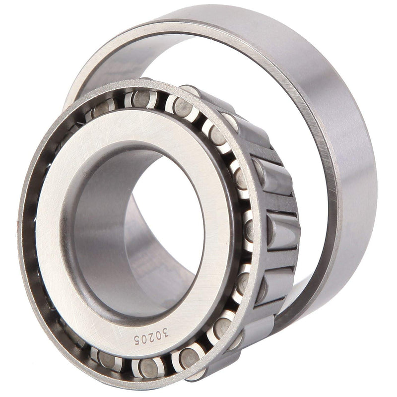 [Australia - AusPower] - XMHF 2 Pack 30205 Wheel Bearings 25x52x16.25mm, Rotary Quiet High Speed and Durable, Tapered Roller Bearings 