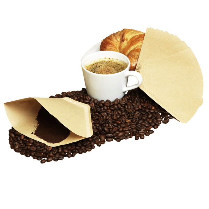 [Australia - AusPower] - #4 Cone Coffee Filter (Natural Unbleached, 100) Natural Unbleached 