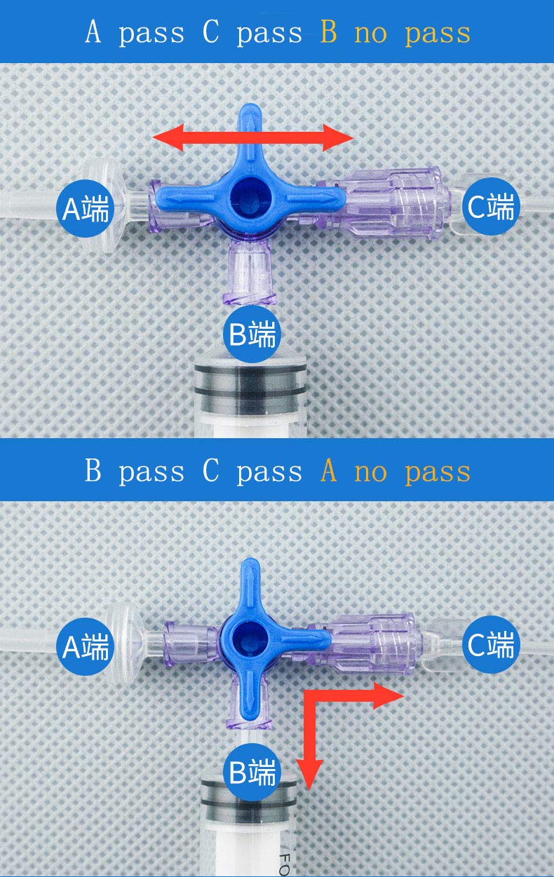 [Australia - AusPower] - MEETOOT 5pcs Disposable Medical Three Way Valve 3-Way Stopcocks with Aseptic Cock for School Projects, Hobbies DIY Experimental Research Projects 