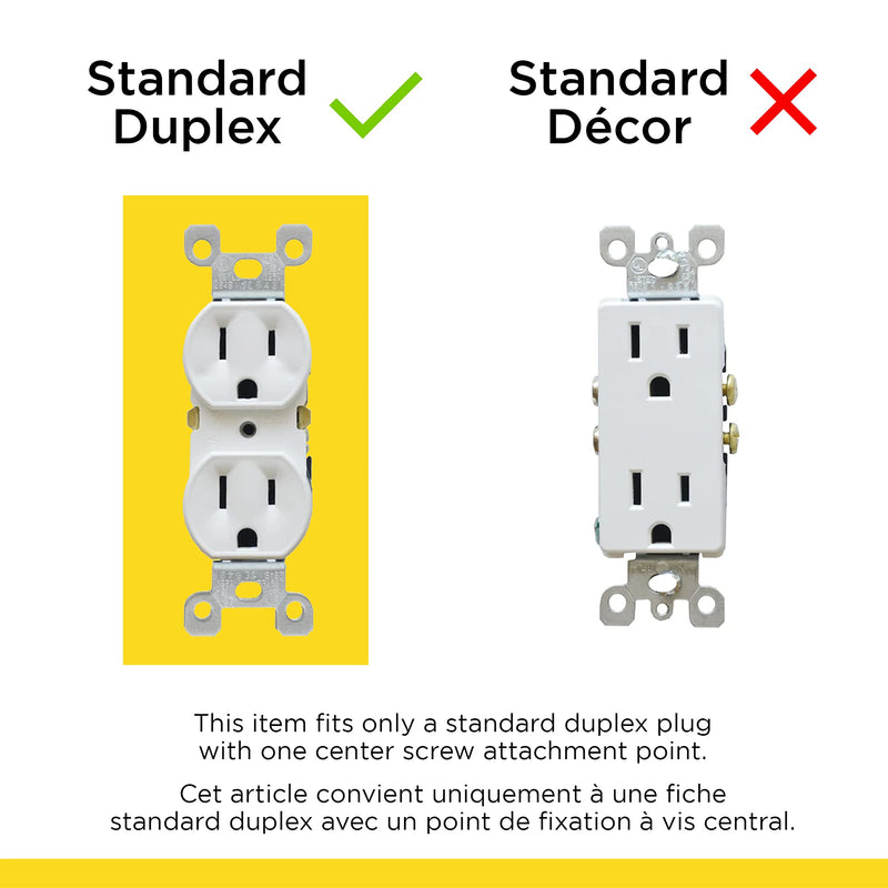 [Australia - AusPower] - Safety 1st Outlet Cover with Cord Shortener for Baby Proofing 1 Count (Pack of 1) 