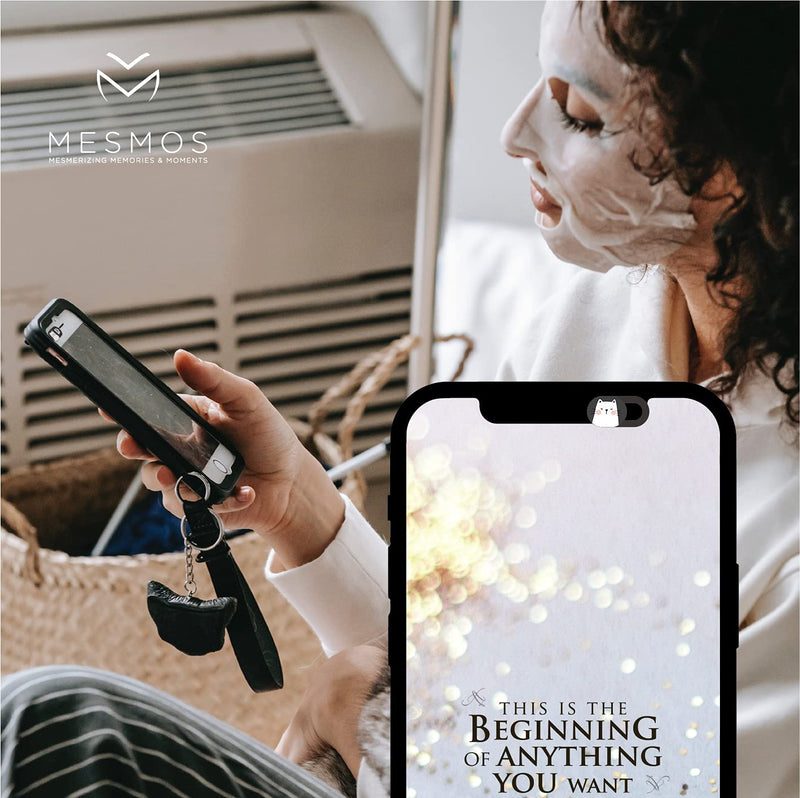 [Australia - AusPower] - MESMOS Laptop Camera Cover Slide Cute - Webcam Cover Slide Cute - Phone Camera Blocker - Web Cam Privacy Cover. Fits iMac, iPad, iPhone, Computer, MacBook Pro, MacBook Air, Surface Pro (Cats) Cats 