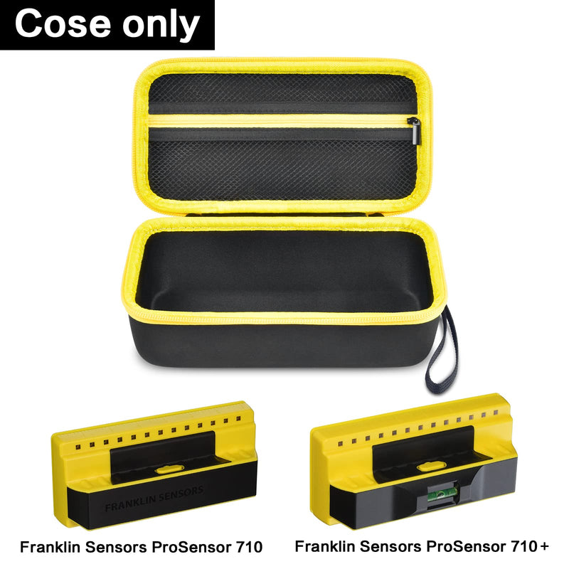 [Australia - AusPower] - Case Compatible with Franklin Sensors ProSensor 710+ 710 Professional Stud Finder. Carrying Travel Storage Bag Holder with Mesh Pocket for Battery and Other Accessoires (Box Only) 