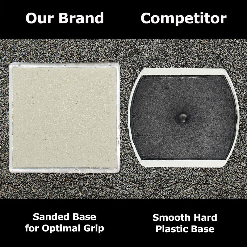 [Australia - AusPower] - Blue Reflective Road Driveway Marker (2 Pack) - Fire Hydrant Blue Pavement Markers - DOT Peel-N-Stick Blue Reflective Road Marker 