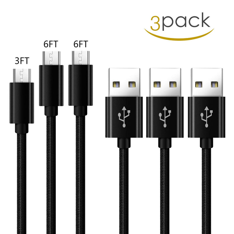[Australia - AusPower] - Charger Cord for Motorola Moto E 2020,G5 G5S G4 E5 E4 Plus E6,E5/Play/Cruise /Supra,Fast Charge Charging Wire,Micro USB Phone Power Cable 3FT 6FT 6FT 