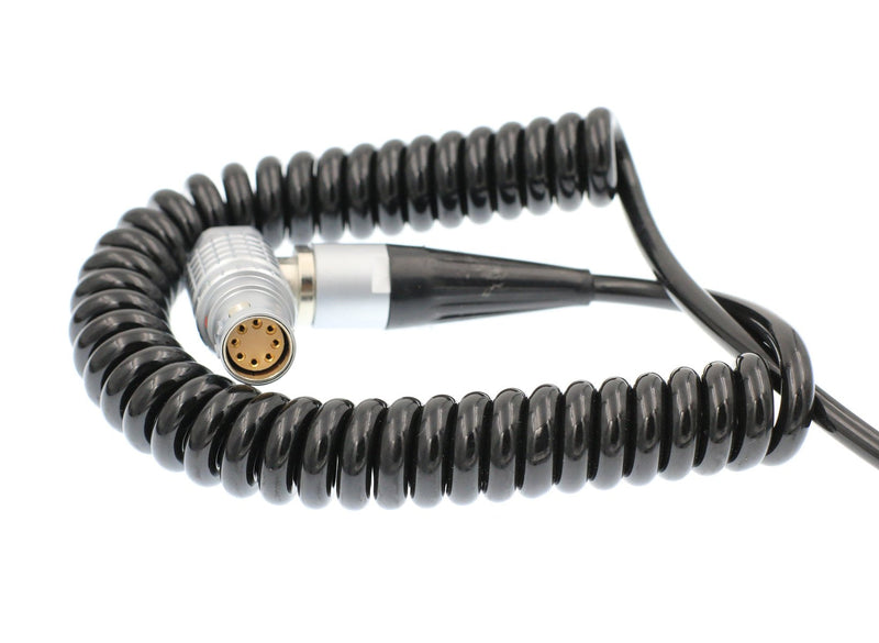 [Australia - AusPower] - DRRI D-tap to FHJ.2B.308 Female Coiled Cable for Arri Alexa Mini Camera FHG 8P coiled cable 