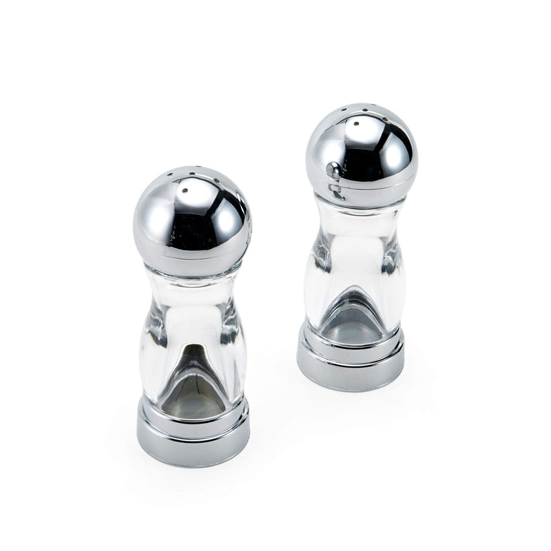 [Australia - AusPower] - Kamenstein Chrome Salt and Pepper Shaker Set, 5.5-inch 