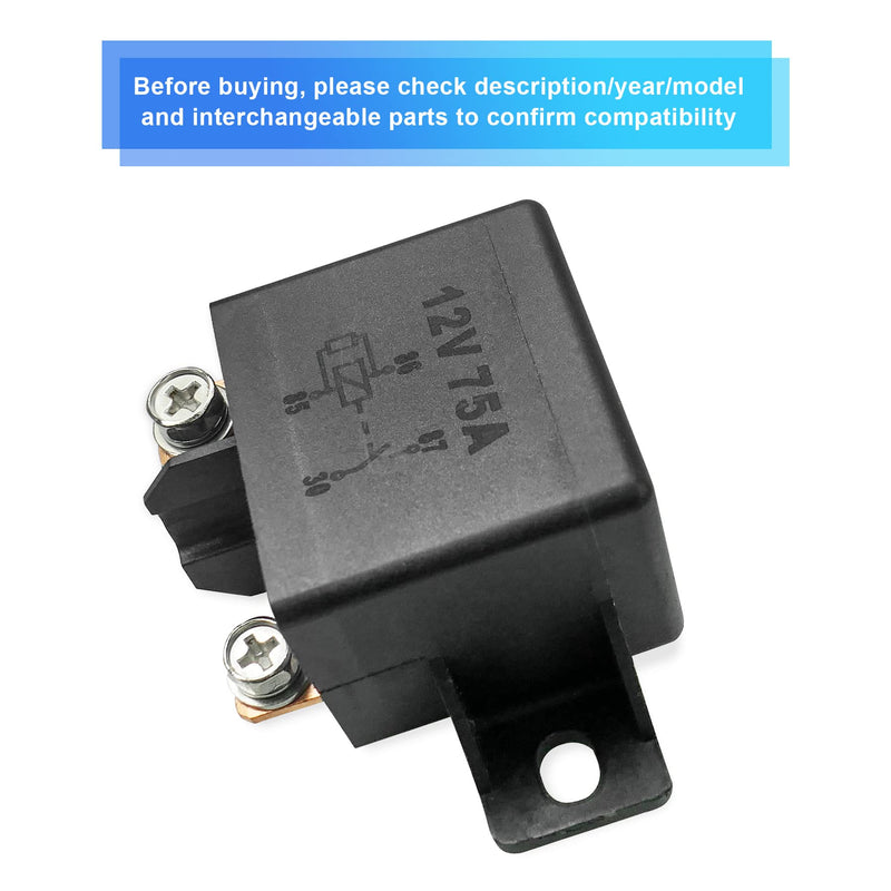 [Australia - AusPower] - 0332002168 Normal Open Power Relays 12V 75A Fits for Bosch Starter Relay Replace V23232-D0001-X001 