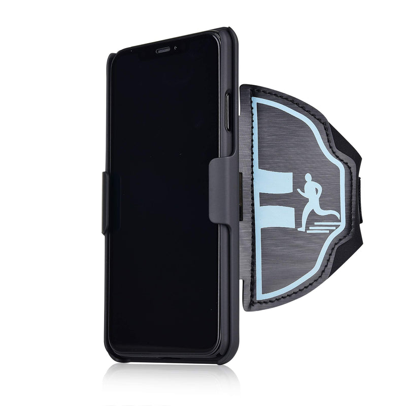 [Australia - AusPower] - igooke iPhone 12 Pro Max Sports Armband, Hybrid Hard case Cover Built in Kickstand with Sports Armband Combo,Running Case for Sports Jogging Exercise Fitness (iPhone 12 Pro Max 6.7 inch) iPhone 12 Pro Max 6.7 inch 