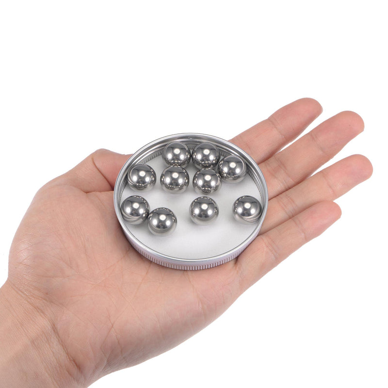 [Australia - AusPower] - uxcell 14mm Bearing Balls 304 Stainless Steel G100 Precision Balls 10pcs 