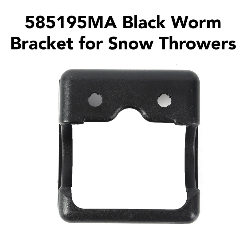 [Australia - AusPower] - AR-PRO The Exact Replacement 585195MA Worm Bracket for Snow Throwers (Black) - Compatible with Murray Snow Throwers and Craftsman Gas Snow Blowers - Restore Snow Thrower Peak Performance 