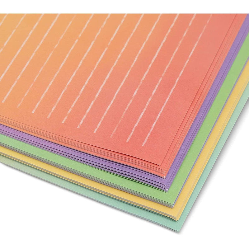 [Australia - AusPower] - Lined Watercolor Stationery Paper and Envelopes Set (10.25 x 7.25 Inches, 90 Pieces) 