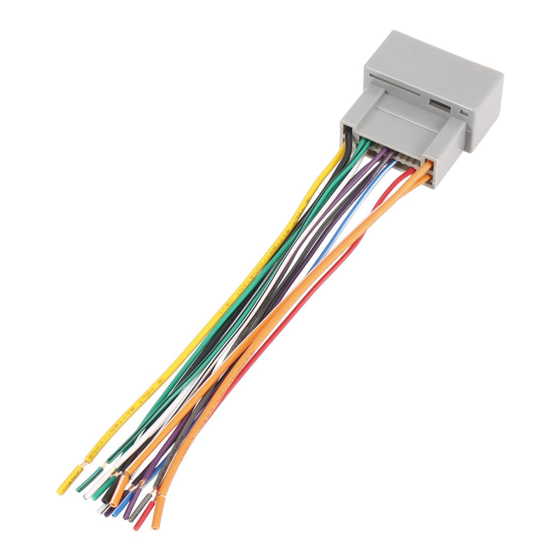 [Australia - AusPower] - X AUTOHAUX 70-1729 Car Stereo CD Player Wiring Harness Wire Radio Adapter Install Plug for Honda City Crider Accord Fit CRV 