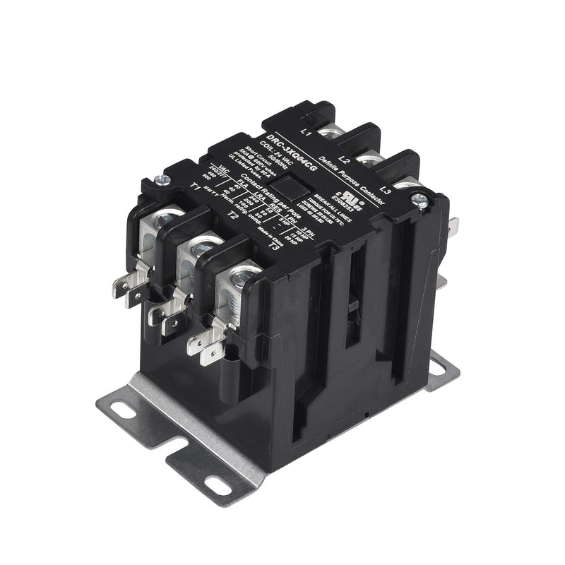 [Australia - AusPower] - Sunlee controls UL 3 pole 40 Amp contactor 24v coil fits 42CF35AJ equivalent Definite Purpose Contactor 3P 40A 24VAC 