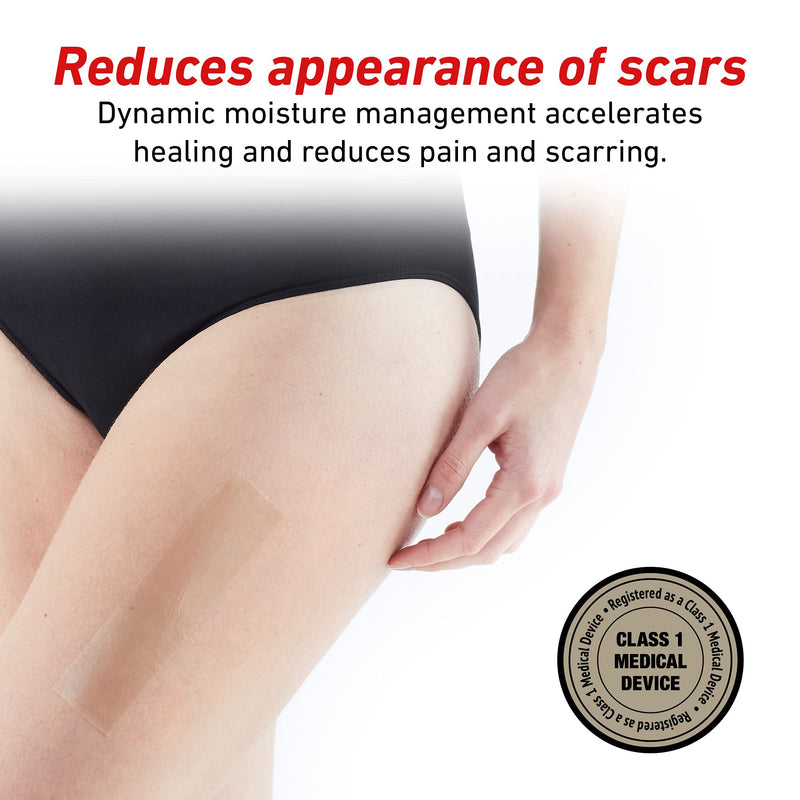[Australia - AusPower] - Neo G Opti-Heal Wound Recovery Silicone Scar Strips for Surgical Scars, C Section, Burn, Acne, Keloid Treatment - Medical Silicone Scar Sheets - New and Old Scar Treatment - 1.6 x 5.9 inch - 6 Strips 