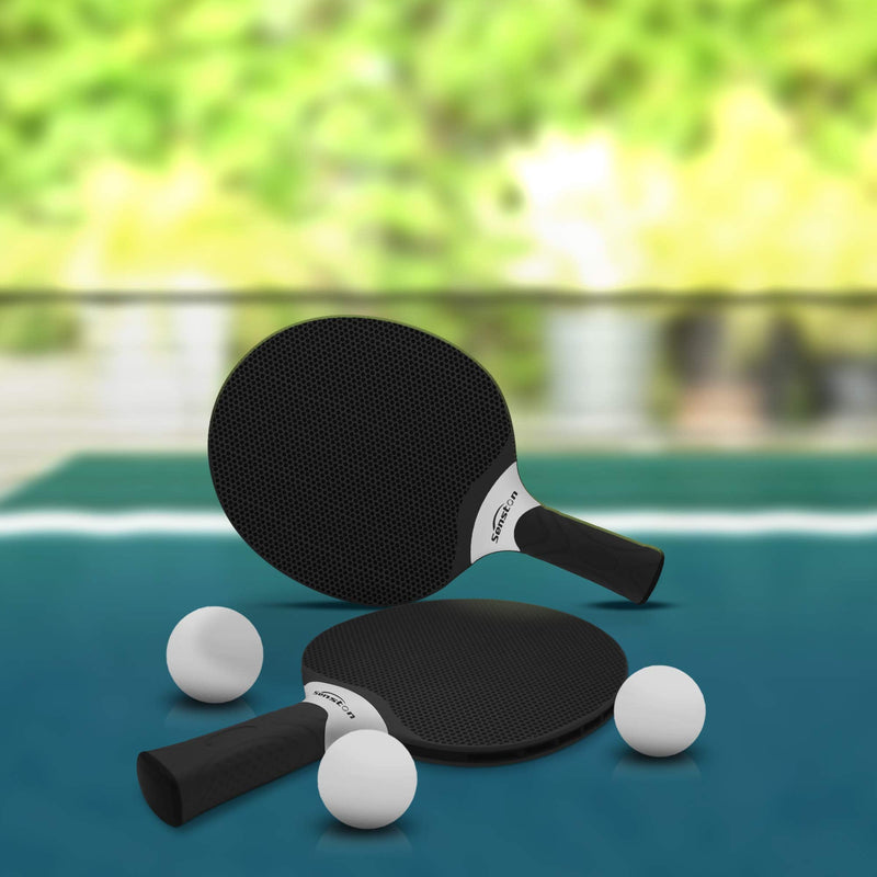 [Australia - AusPower] - Senston Table Tennis Rackets Set, Professional Table Tennis Racket, Composite Rubber Ping Pong Paddle Set black 