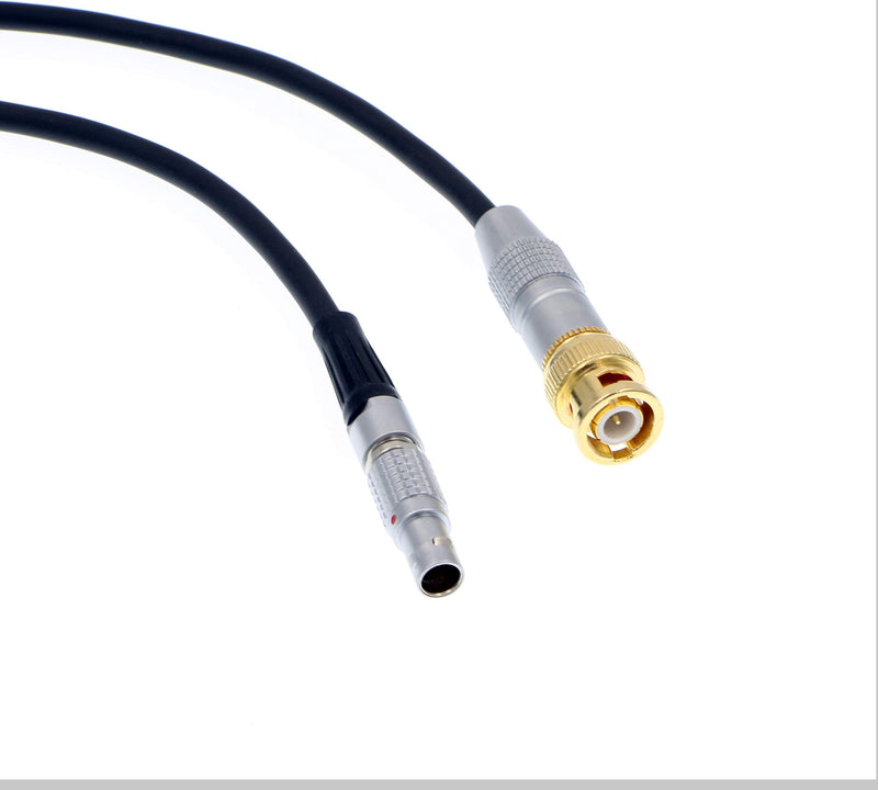 [Australia - AusPower] - Uonecn Time Code TC Cable BNC Male to 0B 5 Pin Plug Cable for ARRI Alexa Sound Devices 